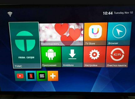 TV приставка андроид 4К