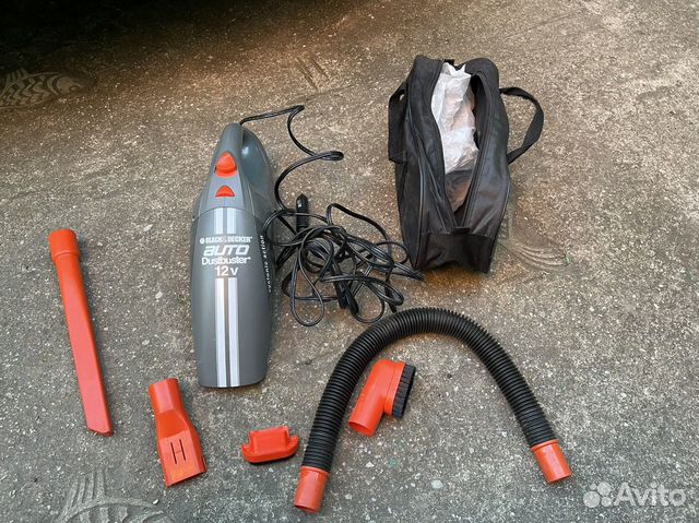 Автомобильный пылесос black decker