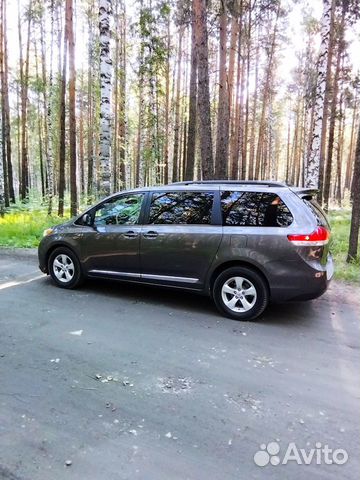 Toyota Sienna 2.7 AT, 2012, 147 000 км