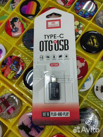 Переходник type-c OTG USB