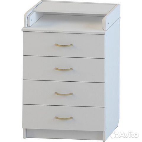 Пеленальный комод Атон кр 60/4 лдсп белый
