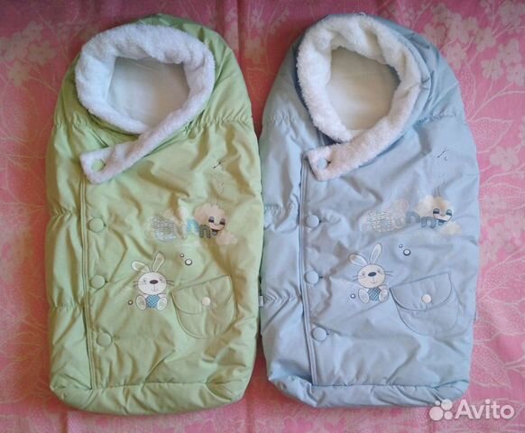 Конверты-коконы Evol для двойняшек р. 62