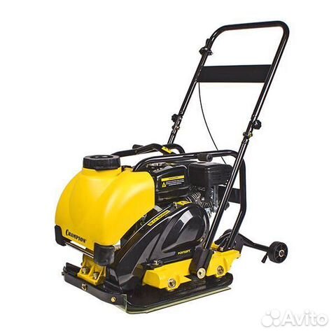 Виброплита бензиновая champion PC9750FT