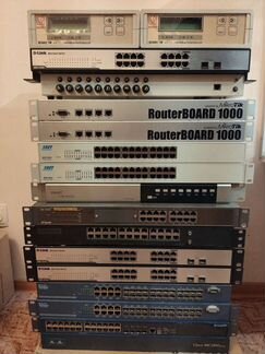 Сетевые коммутаторы D-Link, Cisco, ruby