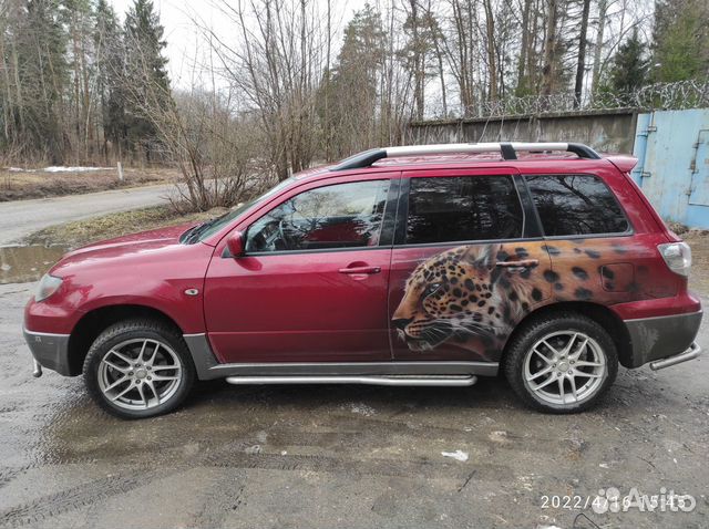 Mitsubishi Outlander 2.4 МТ, 2004, 250 000 км