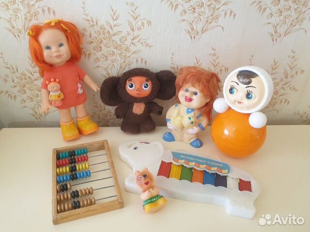 Детские игрушки СССР