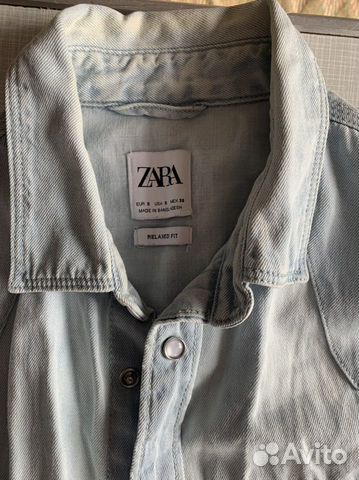 Рубашка джинсовая Zara