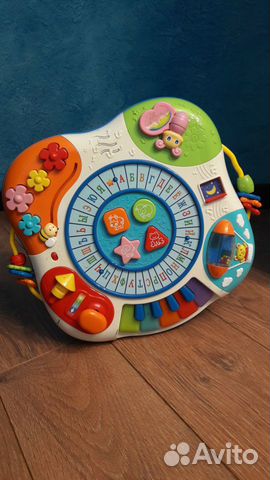 Развивающий столик fisher price жираф