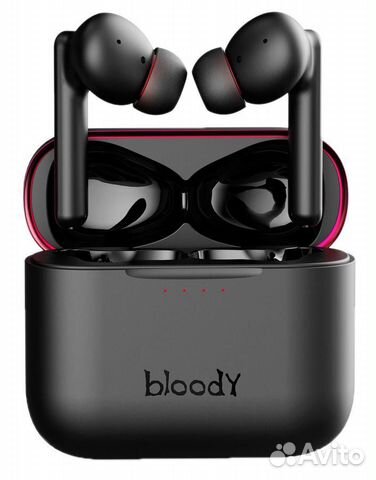 Игровая гарнитура A4Tech Bloody M90 black/red