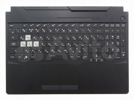 Топкейс с клавиатурой для ноутбука Asus FX506