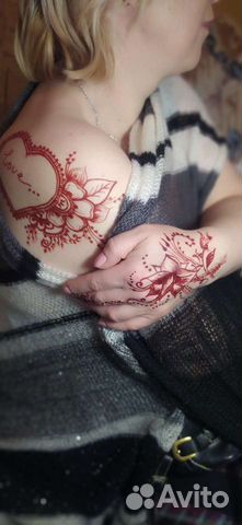 Мехенди/ временная татуировка хной