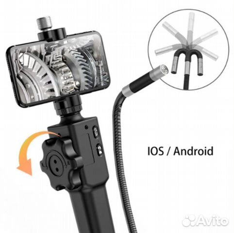 Видеоэндоскоп поворотный F408D (6,2 мм)