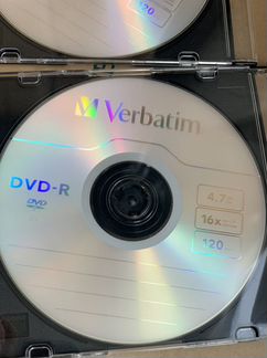 DVD-R диски (болванки dvd-r) Verbatim