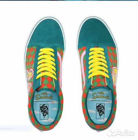 simpsons vans old skool