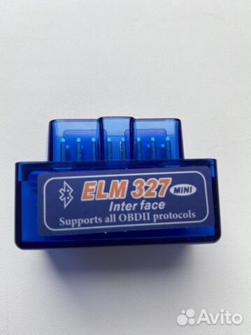 Автосканер elm327 obd 2, новый