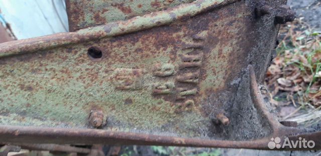 Плуг конный