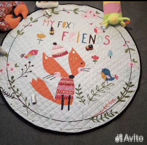 Развивающий коврик детский. новый