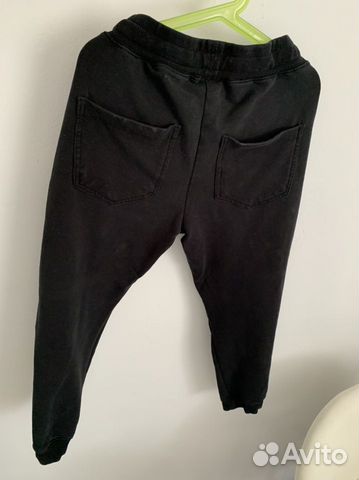 Gulliver Спортивные брюки штаны 134 черные физ-ра
