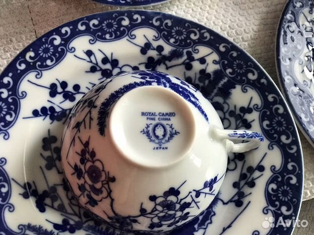 Сервиз чайн. Кост.фарфор Cameo Royal fine china