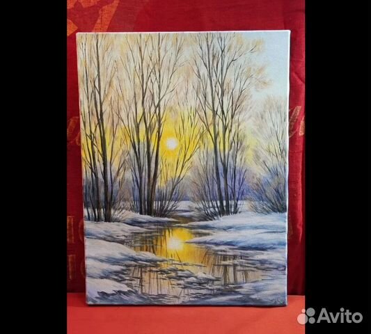Картина маслом на холсте