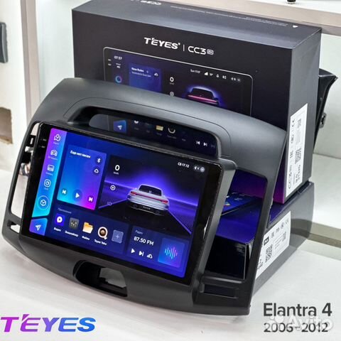 Магнитола Teyes 9’’ на Hyundai Elantra 4 HD