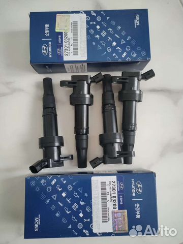 Катушки зажигания на Rio / Solaris