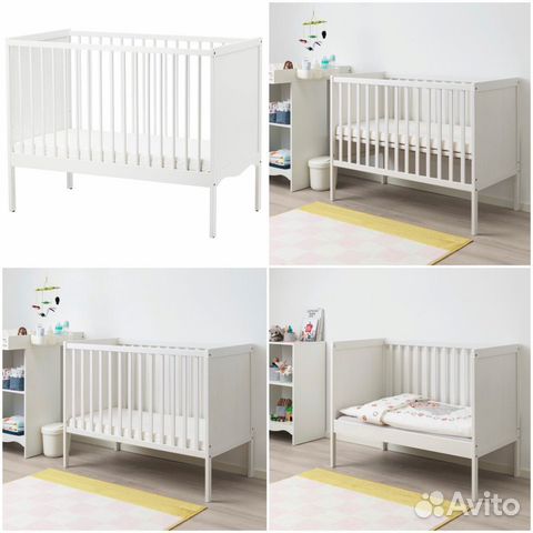 IKEA детская кровать, 3 уровня, съемная стенка