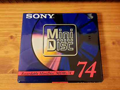 Минидиски sony MDW-74A minidisc