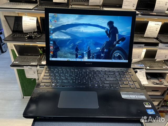 Ноутбук sony для офиса, фильмов, соц. сетей