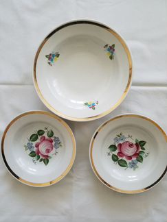 Тарелки блюдца посуда СССР