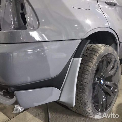 Брызговики 4.8 bmw x5e53
