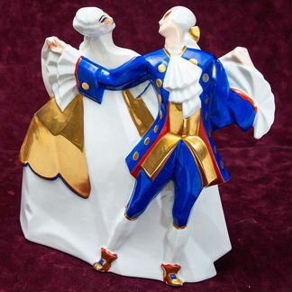 Антикварная Фарфоровая Статуэтка