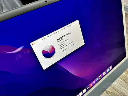 iMac 24 2021 M1 8/256gb blue ростест новый