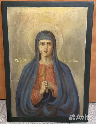 Двухсторонняя Икона Святая Наталия и Скорбящая