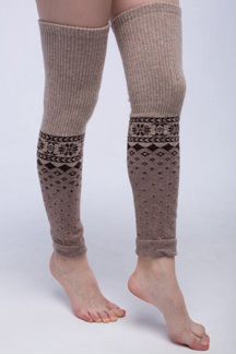 Гетры монгольские из шерсти верблюда и яка