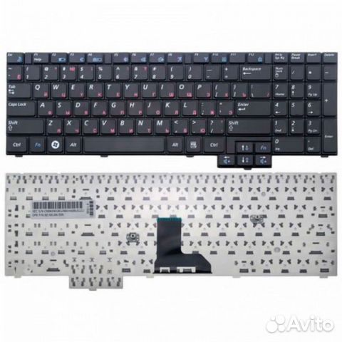 Клавиатура для ноутбука samsung R519 R528 R540