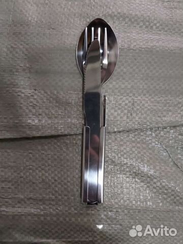 Набор походный ложка вилка нож