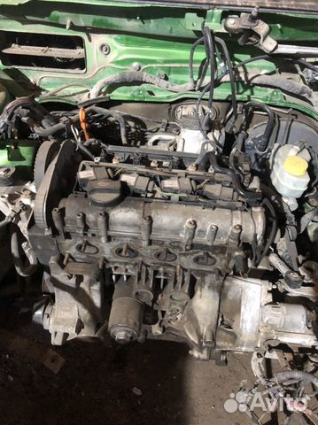 Двигатель 1.4 16v CGG Fabia Polo golf