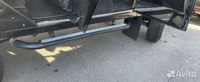 Дверные пороги на Land rover defender 110