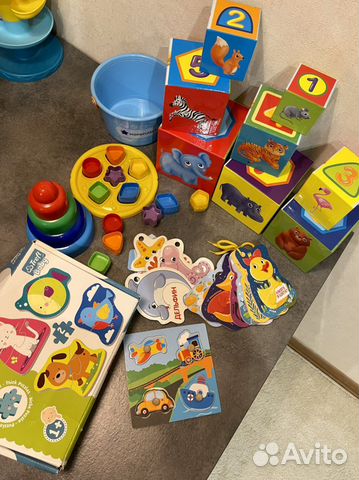 Развивающие игрушки 0-1+