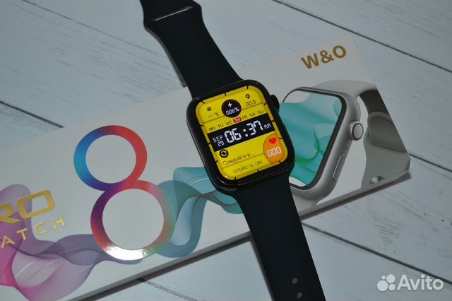 Apple watch series 8 45 мм черные