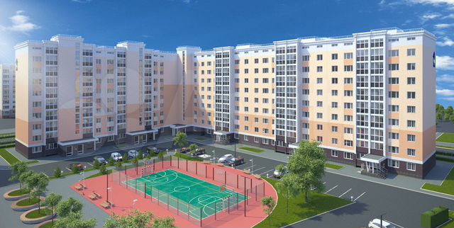 3-к. квартира, 77,4 м², 3/9 эт.