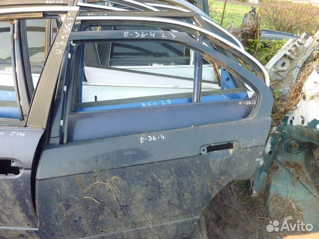 BMW E36 дверь задняя левая седан