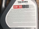 Масло моторное 5W-30 takayama 4 литра 5W30 объявление продам