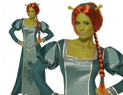 Карнавальный костюм Фиона. Костюм Шрек