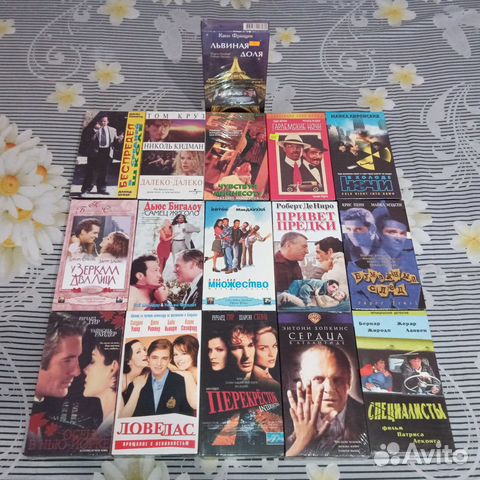 Видеокассеты VHS новые запечатанные