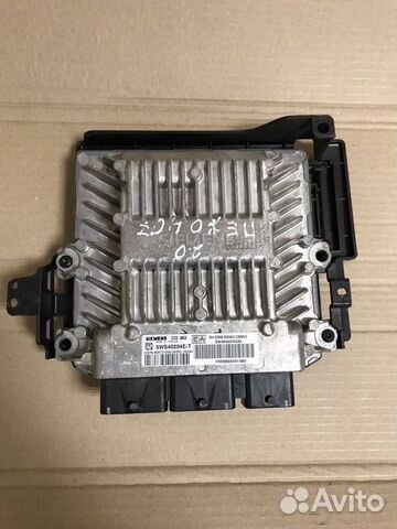 9658345280 эбу двигателя Peugeot 407 2.0HDI