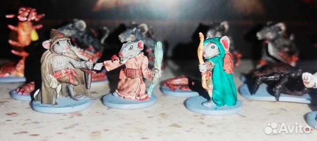 О мышах и тайнах с покрашенными миниатюрами