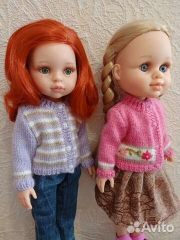 Вязаная одежда для кукол Paola Reina и Berjuan