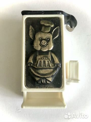 Спичечница «Поросёнок-поварёнок» СССР